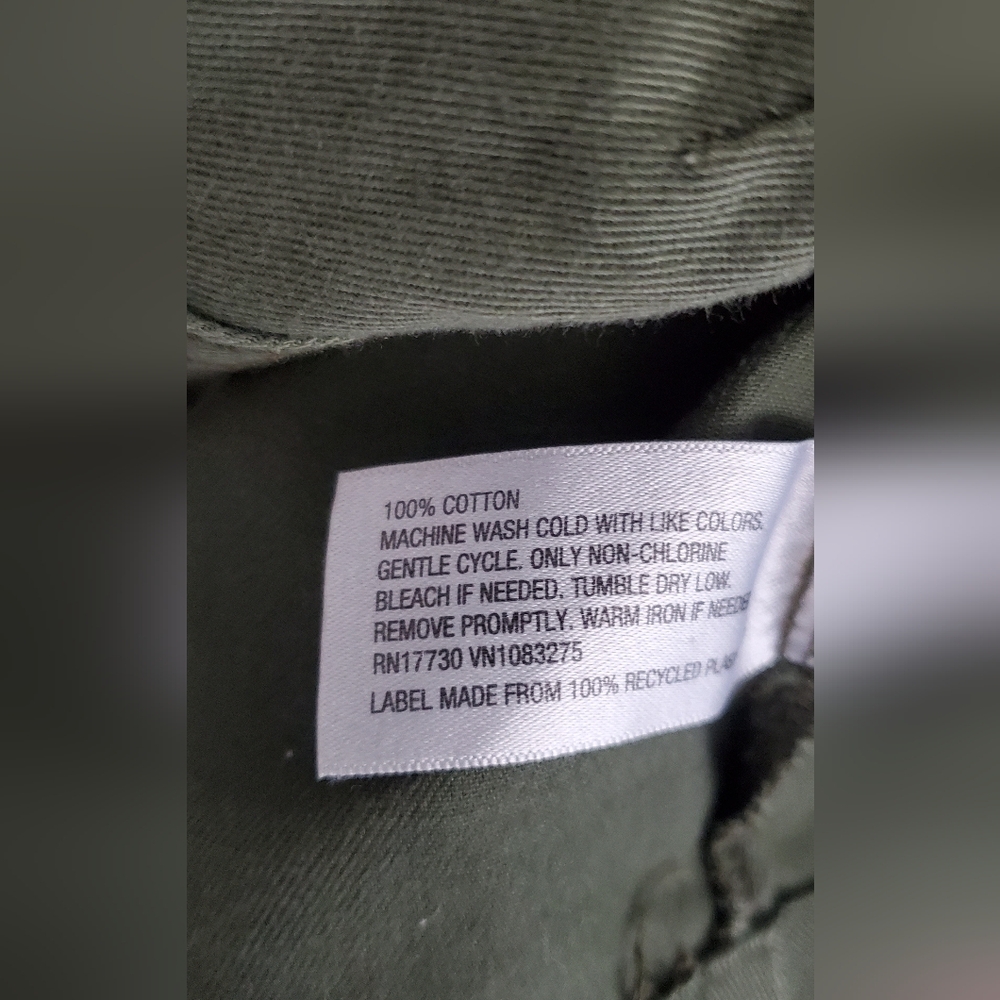 Mossimo Supply Co. Green Utility Jacket Size Small - Picture 5 of 5